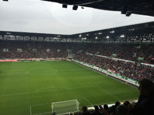 Die WWK Arena in Augsburg